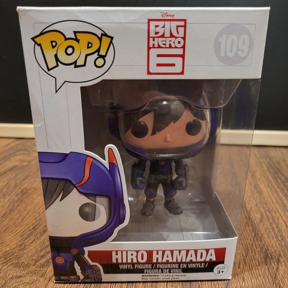 Disney Big Hero 6 Hiro Hamada Funko Pop - Picture 1 of 12